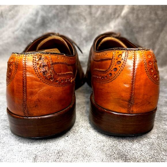 Allen Edmonds Strand Cap Toe Oxford Brown Calf 11D Goodyear Welt main image 4